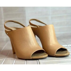 Calvin Klein Open-Toe Kitten Heel Shoes - Size 6